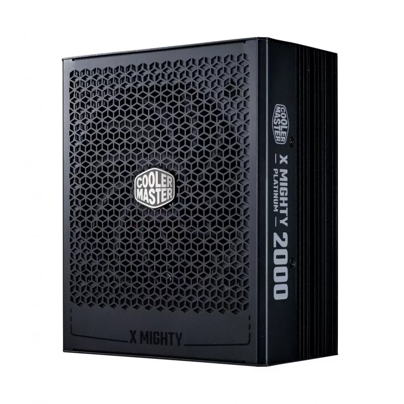 Power supply unit Cooler Master X Mighty Platinum 2000W 230V, ATX 24-pin, 80 PLUS Platinum, black, 12 cm fan