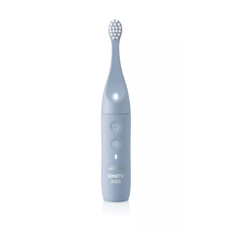 Child electric toothbrush ETA Sonetic Kids, blue — compact head, gentle cleaning
