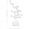 LEGO Icons Plum Blossom Flower Decor Display Set 10369, Multi