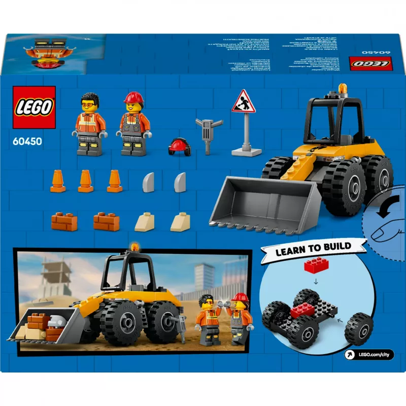 LEGO City 60450 Yellow Wheel Loader