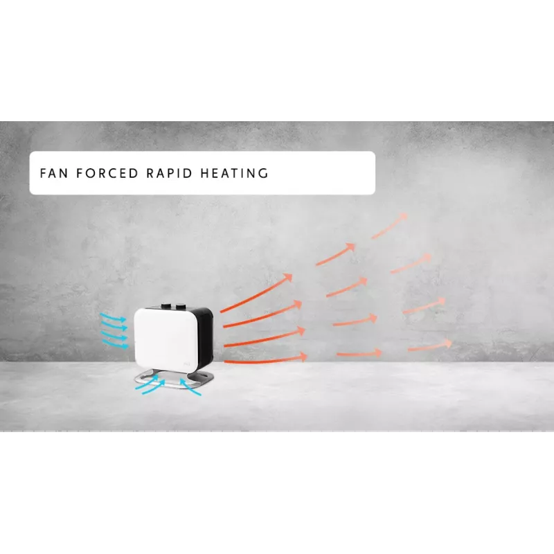 Mill | Heater | CUS1800MECWA | Fan heater | 1800 W | Number of power levels 2 | Suitable for rooms up to 10-30 m² | White
