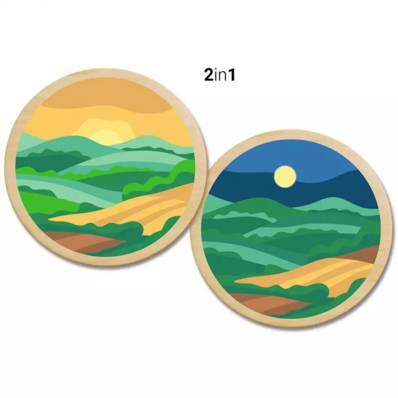 Ravensburger CreArt Wooden Hills 25925 Paint-by-Numbers on Wood