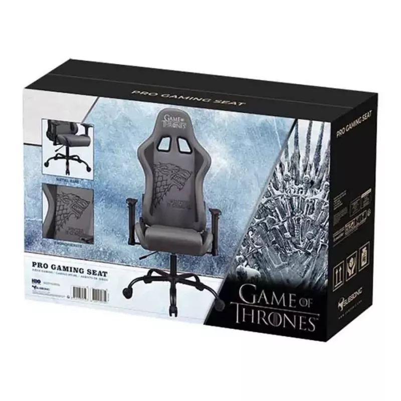 Subsonic Pro Gaming Seat Game Of Thrones SA5609-GOT1 Ergonomic Gaming Chair Black