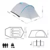 NILS CAMP ROCKER NC6013 3-person camping tent