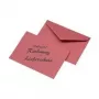 Envelope MAILmedia C6 red 75 g/m² wet adhesive size 114 x 162 mm