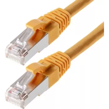 Networking Cable Helos CAT6 S/FTP (PIMF) 1m Yellow