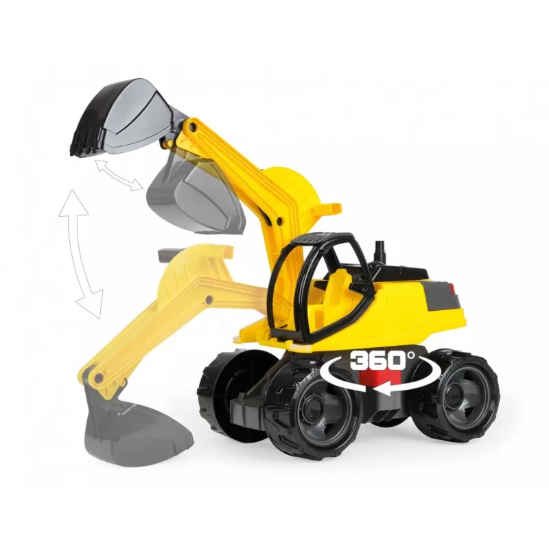 Lena Excavator 63 cm single brown box
