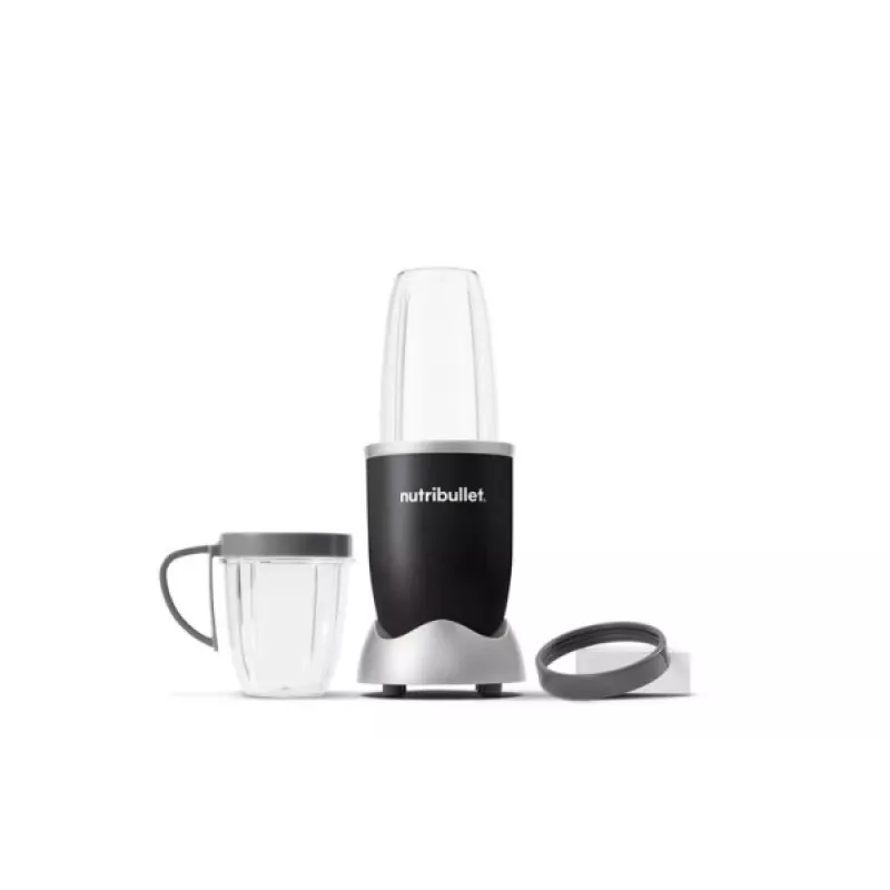 Cup blender NUTRIBULLET NB606B 600W, Tritan jug 0.7 L, 6 blades, 1 speed, 500 ml mug, grey