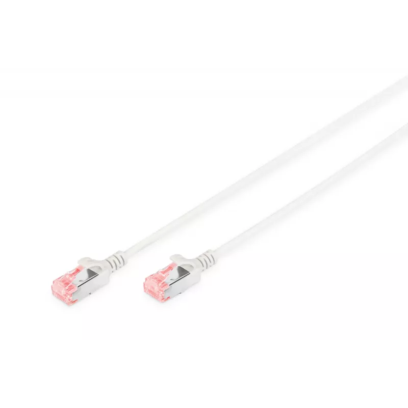 Network Cable Digitus CAT 6 U/FTP Slim patch cord RJ-45 Cat6 2m Grey