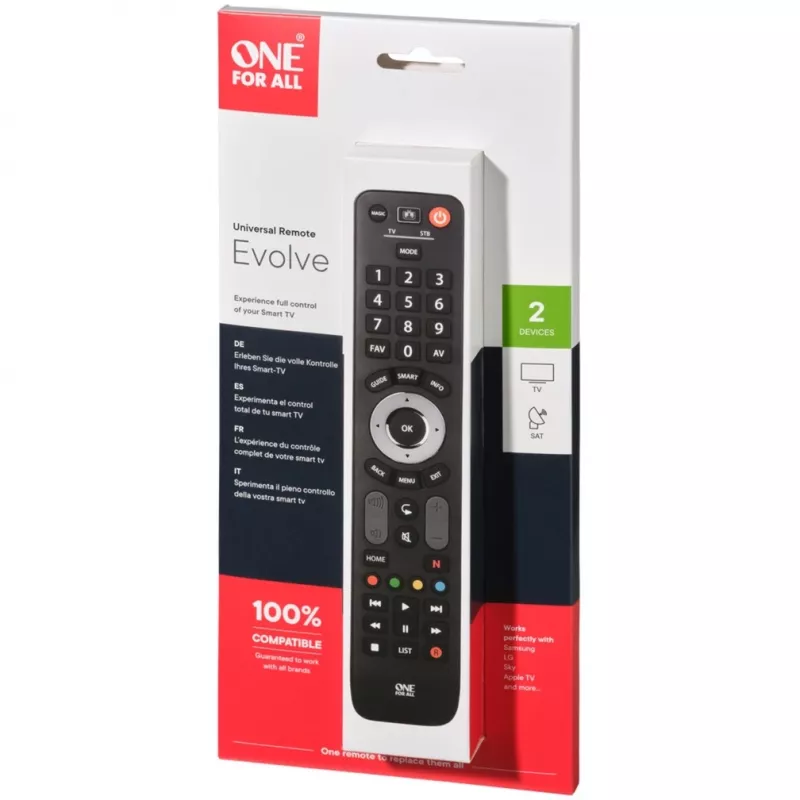 One For All URC7125 Product Black