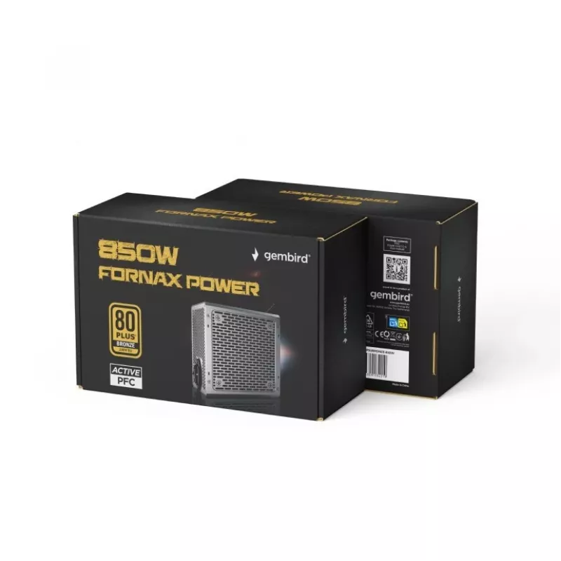Power supply unit 850W active PFC 12 cm fan 80+Bronze industrial