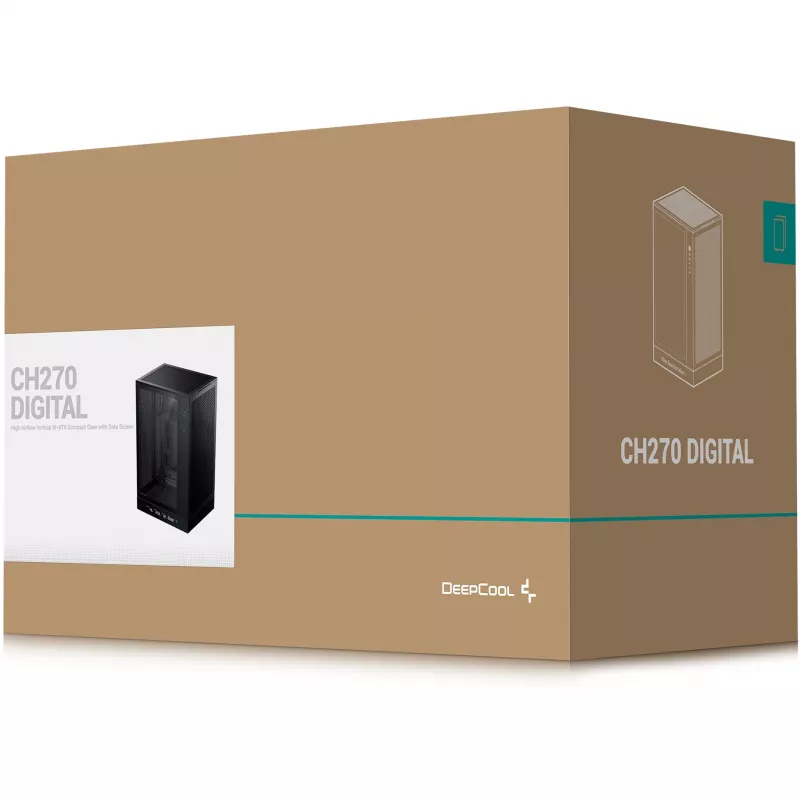 DeepCool CH270 enclosure (R-CH270-BKNDM0-G-1)
