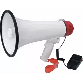 Megaphone Omnitronic MP-15A 15W power, 1000 m range, handheld loudspeaker