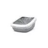 Litter box Savic Aseo Jumbo enclosed cat tray 67.5×48.5×29 cm, grey, plastic