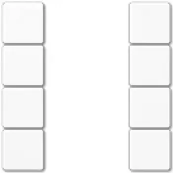 JUNG A 504 TSA WW 4-gang push-button set, white