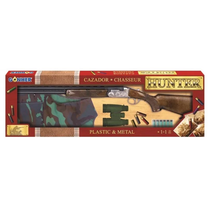 Toy Shotgun Set Pulio 155617/0 with Carrying Vest