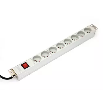 DIGITUS Professional a-19-STRIP-2-IMP - power distribution unit (Rack - rack-mountable) - AC 250 V - input Power Supply - output