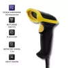 Handheld barcode reader Qoltec 50860