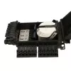 Fiber optic terminal box Extralink POLA 16-core, ABS housing, black