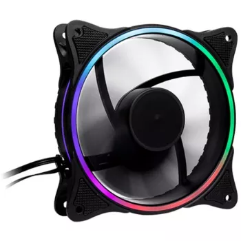 INTER-TECH 888860272 120mm ARGB Case Fan - Black