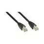 Wentronic Goobay CAT 5e Patch Cable, U/UTP, Black, 50 m - CCA Copper Mix (68652)