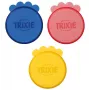 Can cover Trixie TX-24551 plastic 7.6 cm round, pack of 3, for dogs and cats
