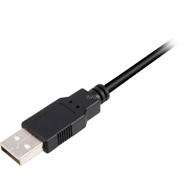 USB 2.0 Cable, USB-A Plug > Micro-USB Plug (black, 3,0 Meter)