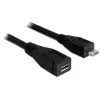 USB Cable DeLOCK 83248 USB 2.0 1m Micro-USB B Black