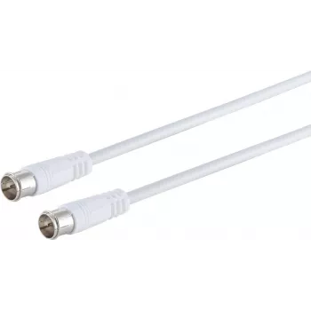 Coaxial satellite cable ShiverPeaks 80107-128 — 100% shielded, F-Quick to F-Quick, 1.5 m