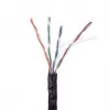 Networking cable LANBERG LCU6-10CC-0305-BK U/UTP Cat6 305 m, 23 AWG, CCA, 250 MHz, black