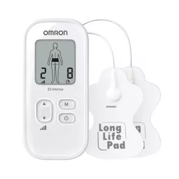 Omron E3 Intense HV-F021-E4W TENS pain therapy device