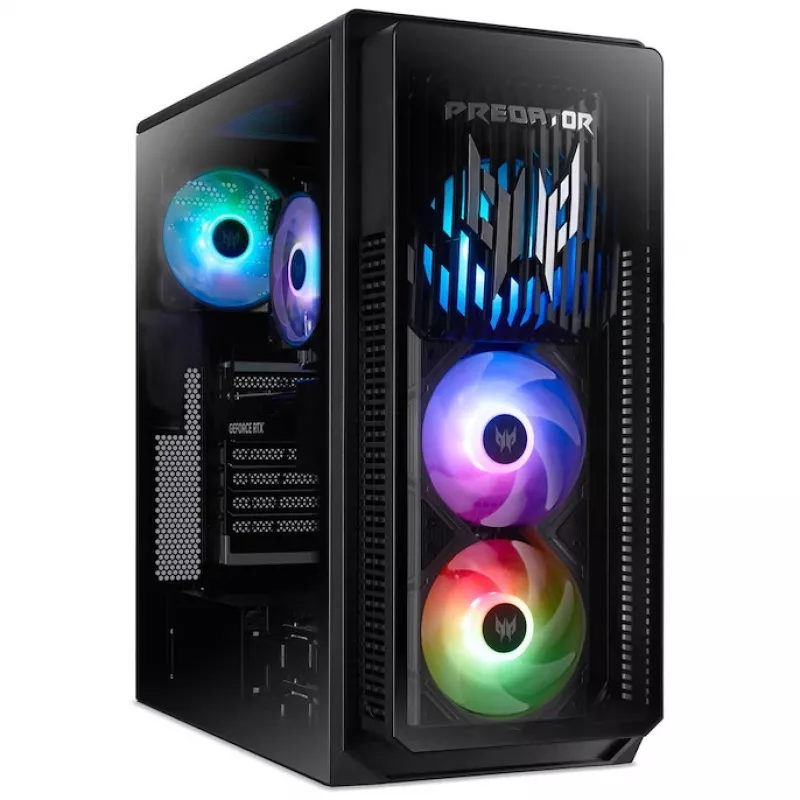 Desktop PC Acer Predator PO5-660 — Intel Core Ultra 7 265F, 64 GB DDR5, 4 TB SSD, NVIDIA GeForce RTX 5080, Windows 11 Home