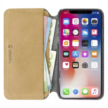 Folio Case Krusell Broby 4 Card SlimWallet iPhone XS Max