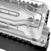 Front distribution plate for custom PC watercooling, Singularity Spectre 2.0 Elite – front panel reservoir/flow mount (SC-SPECTRE-ELITE-FRONT-BK)