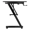 Computer desk Subsonic SA5706 Black Straight PVC 120x60 cm