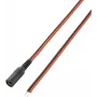 VOLTCRAFT Niedervolt-Connection Cable Niedervolt-Socket - Cable, open end 5.5 mm 2.5 mm 5.5 mm 2.5 mm 2 m 1 pc(s) (93025c181)