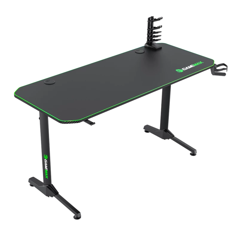 Desk GameMax D140-CARBON — gaming/office desk, net weight 20.5 kg, gross dimensions 125×795×682 mm