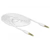 Audio Cable 3.5mm DeLOCK 83441 2m White