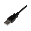 StarTech.com 3m USB 2.0 A to Right Angle B Cable - M/M, 3 m, USB A, USB B, USB 2.0, Black