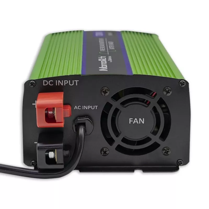 Car inverter Qoltec Monolith 1200 W Green 12 V