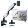 Monitor mount, 17-49 inch gaming, gas spring