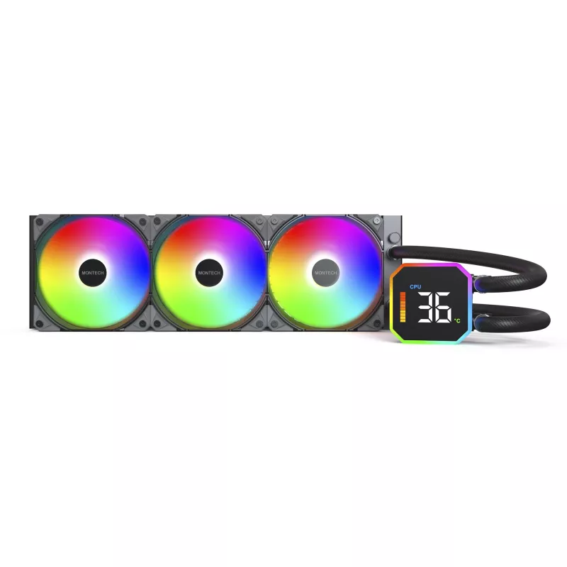 CPU COOLER MULTI SOCKET BLACK/HYPERFLOW DIGITAL 360 MONTECH