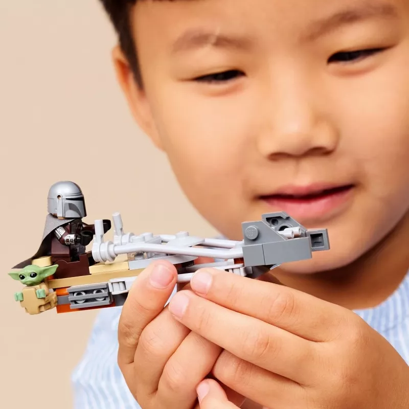 LEGO STAR WARS 75436 The Mandalorian and Grogu's Speeder Bike