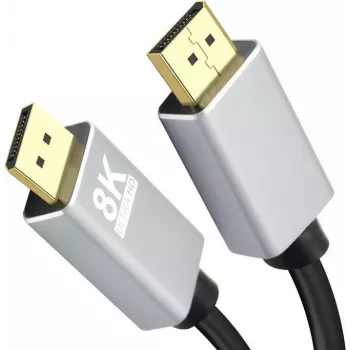 DisplayPort cable helos 288445 8K 3.0 m Black