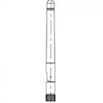 Extreme Networks - antenna - 2 dBi (for 5 GHz), 2,7 dBi (for 2,4 GHz) - omnidirectional - Indoor - Black - for Zebra AP 621, AP 6521, AP 6522, AP 8132, AP-8232 (ML-2452-APAG2A1-01)