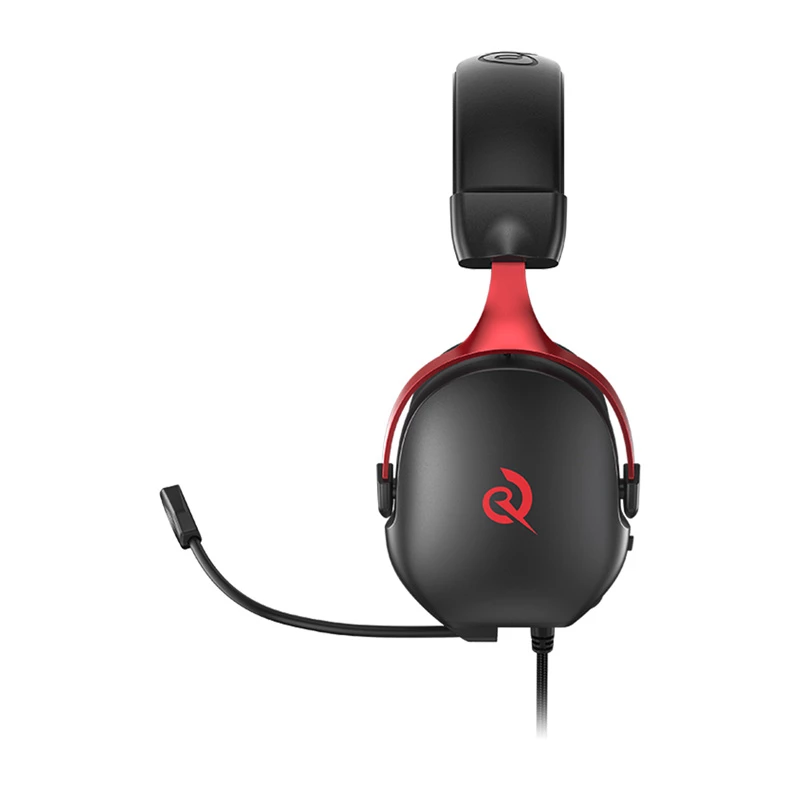 Wireless gaming headphones QCY Heroad VN200 (black and red) — over-ear, microphone, Bluetooth