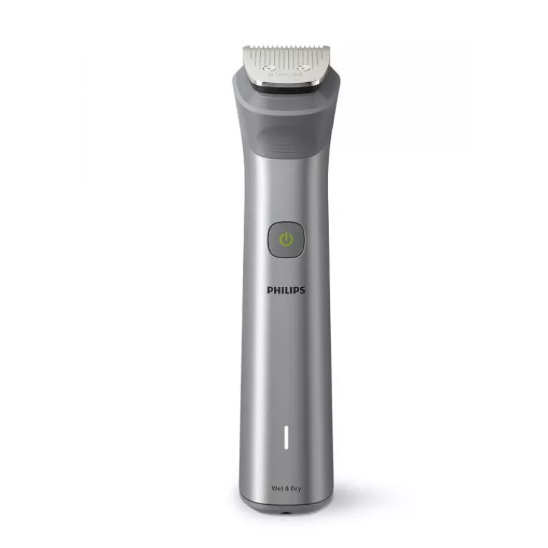 Philips All-in-One Trimmer MG5920/15 Series 5000, Stainless steel, 0.5 mm, 1.6 cm, 1 mm, Beard, Ear, Nose, Battery