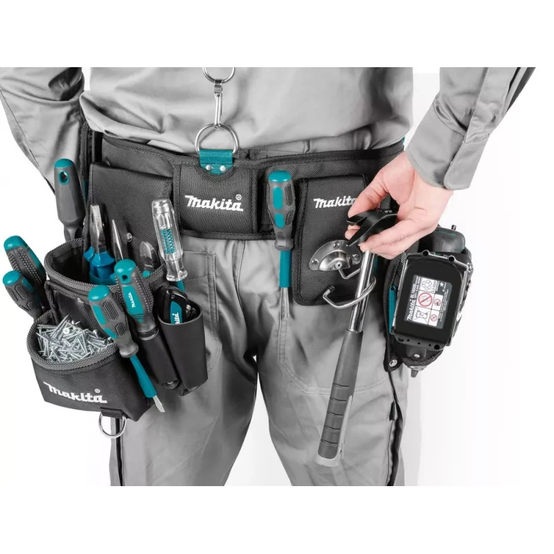 Makita E-15235 heavy-duty tool belt set with carrying cases
