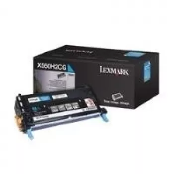 Lexmark - Hohe Ergiebigkeit - Cyan - original - Tonerpatrone - für X560dn, 560n (0X560H2CG)