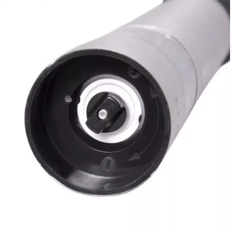 2X ZMP4 Electric Pepper Mill and Salt Mill Set in the Great Housing Stainless Steel Design